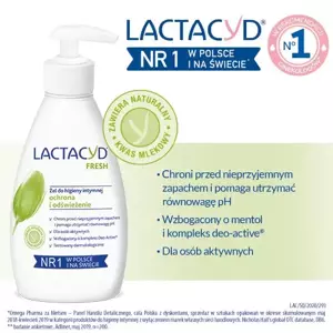 LACTACYD FRESH ERFISCHENDES INTIMPFLEGEGEL MIT PUMPE 200ML