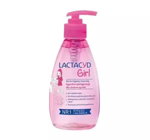 LACTACYD GIRL INTIMPFLEGEGEL FÜR ZARTE UND EMPFINDLICHE HAUT MIT PUMPE 200ML