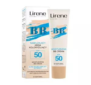 LIRENE FEUCHTIGKEITSSPENDENDE BB CREME SPF50 01 NATURAL 30ML