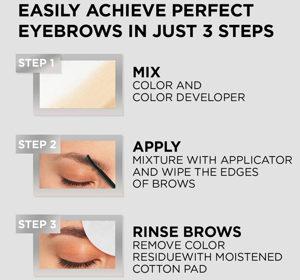 LOREAL BROW COLOR SET FÜR AUGENBRAUEN 3.0 DARK BRUNETTE