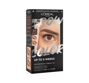 LOREAL BROW COLOR SET FÜR AUGENBRAUEN 5.0 BRUNETTE