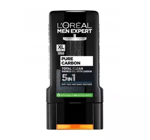 LOREAL MEN EXPERT PURE CARBON REINIGENDES 5IN1 DUSCHGEL 300ML