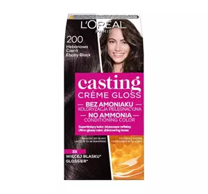 LOREAL PARIS CASTING CREME GLOSS 200 TIEFSCHWARZ