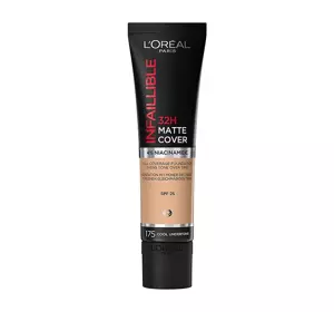 LOREAL PARIS INFAILLIBLE 24H MATTE COVER FOUNDATION 175 SAND 30ML