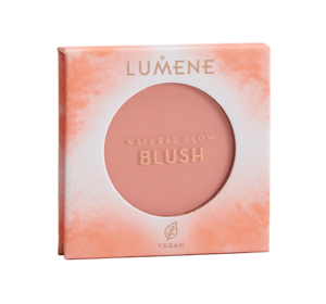 LUMENE NATURAL GLOW BLUSH WANGENROUGE 1 CORAL GLOW 4G