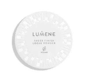 LUMENE SHEER FINISH LOOSE POWDER LOSES FIXIERPUDER TRANSLUCENT 8G