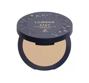 LUMENE STAY LUMINOUS MATTE POWDER MATTES GEPRESSTES PUDER 3 10G