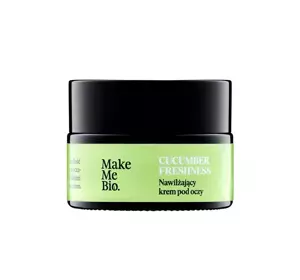 MAKE ME BIO CUCUMBER FRESHNESS FEUCHTIGKEITSSPENDENDE AUGENCREME 15ML