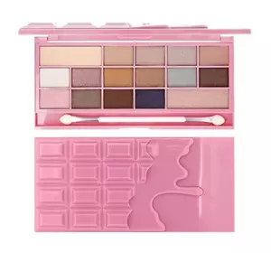 MAKEUP REVOLUTION I LOVE CHOCOLATE EYESHADOW PALETTE PINK FIZZ