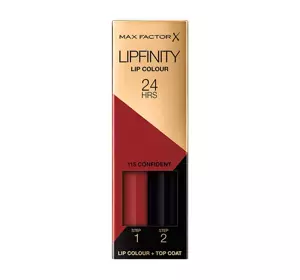 MAX FACTOR LIPFINITY LIPPENSTIFT 115 CONFIDENT 