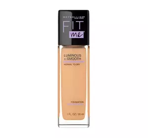 MAYBELLINE FIT ME LUMINOUS + SMOOTH FOUNDATION 250 SUN BEIGE 30ML