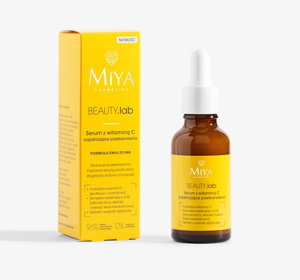 MIYA COSMETICS BEAUTY.LAB SERUM FÜR GESICHT MIT VITAMIN C GEGEN VERFÄRBUNGEN 30ML