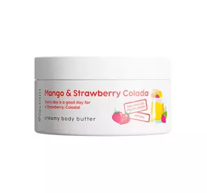 NACOMI KÖRPERBUTTER MANGO & STRAWBERRY COLADA 100ML