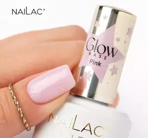 NAILAC GLOW BASE KAUTSCHUKBASIS PINK 7ML