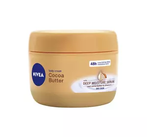 NIVEA BODY CREAM COCOA BUTTER NÄHRENDE KÖRPERBUTTER 250ML