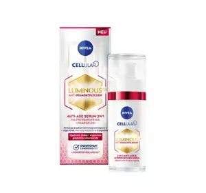 NIVEA CELLULAR LUMINOUS630 ANTI-AGE SERUM 2IN1 30ML