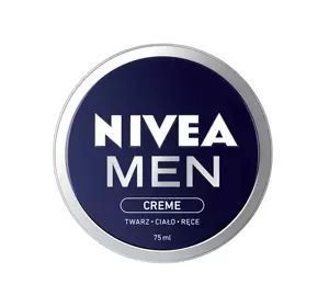 NIVEA MEN CREME CREME FÜR GESICHT KÖRPER UND HÄNDE 75ML