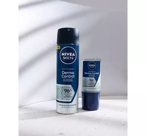 NIVEA MEN DERMA DRY CONTROL MAXIMUM ANTITRANSPIRANT ROLL ON FÜR MÄNNER 50ML