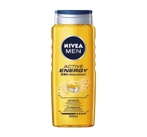 NIVEA MEN NIVEA MEN ACTIVE ENERGY 24 FRESH EFFECT DUSCHGEL FÜR MÄNNER 500ML