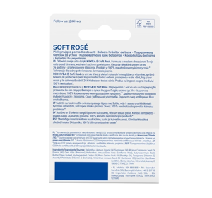 NIVEA PFLEGENDER LIPPENSTIFT SOFT ROSE 5,5ML