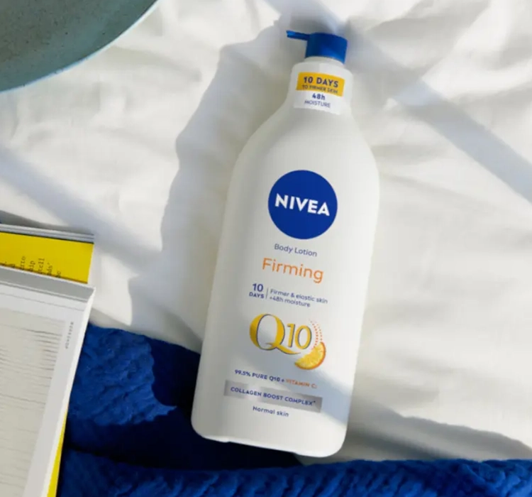 NIVEA Q10 Straffende Körperlotion mit Vitamin C 625ml