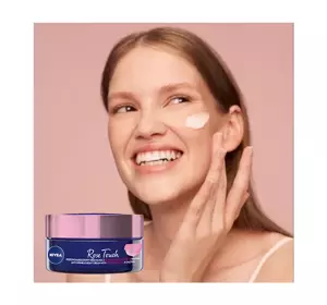 NIVEA ROSE TOUCH ANTI FALTEN NACHTCREME 50ML