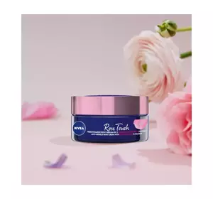 NIVEA ROSE TOUCH ANTI FALTEN NACHTCREME 50ML