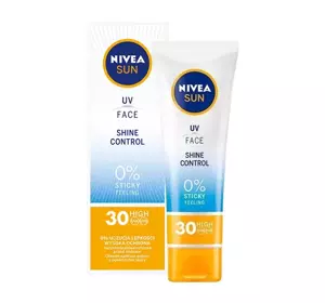 NIVEA SUN UV FACE SHINE CONTROL MATTIERENDE GESICHTSCREME SPF 30 50ML