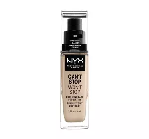 NYX PROFESSIONAL MAKEUP CAN'T STOP WON'T STOP FOUNDATION GRUNDIERUNG 01.5 FAIR 30ML