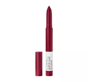 PROBE MAYBELLINE SUPERSTAY INK CRAYON MATTER LIPPENSTIFT 55 MAKE IT HAPPEN