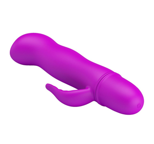 Pretty Love Blithe Mini Vibrator mit Klitorisstimulator 11cm