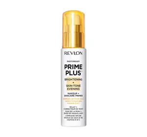 REVLON PHOTOREADY PRIME PLUS BRIGHTENING + SKIN-TONE EVENING MAKE UP PRIMER 30ML