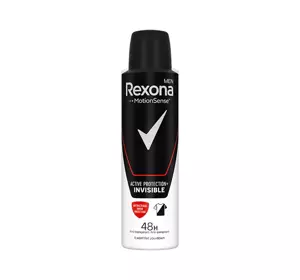 REXONA MEN INVISIBLE SPRAY ANTITRANSPIRANT FÜR MÄNNER 150ML