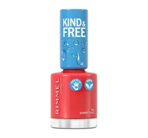 RIMMEL KIND & FREE VEGANER NAGELLACK 155 SUNSET SOAR 8ML