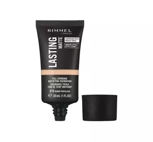 RIMMEL LASTING MATTE FOUNDATION 010 WARM PORCELAIN 30ML