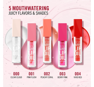 Rimmel Oh My Gloss! Lippenöl 001 Pink Flush 4,5ml