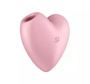 SATISFYER CUTIE HEART KLITORISSTIMULATOR LIGHT RED