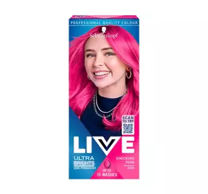 SCHWARZKOPF LIVE ULTRA BRIGHTS OR PASTEL SEMIPERMANENTES HAARFÄRBEMITTEL 093 SCHOCKIERENDES ROSA