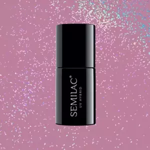 SEMILAC SHIMMER DUST HYBRIDLACK UV 319 SHIMMER DUST PINK 7ML