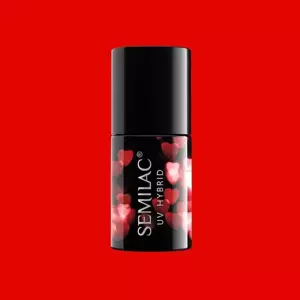 SEMILAC UV HYBRID NAGELLACK 317 NEON RED 7 ML