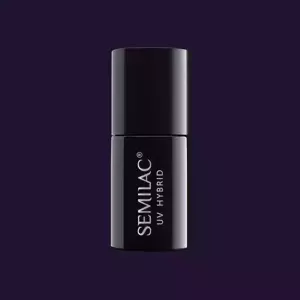 SEMILAC UV HYBRID NAGELLACK BLACK PURPLE 100