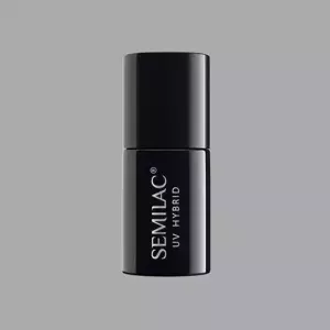 SEMILAC UV HYBRID NAGELLACK STYLISH GRAY 105