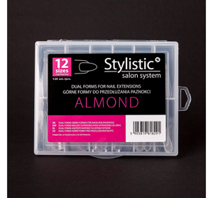 STYLISTIC DUAL FORM FÜR NAGELVERLÄNGERUNG ALMOND 120 STÜCK