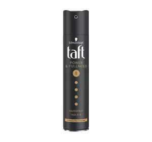 TAFT POWER & FULLNESS HAARLACK FÜR FEINES UND DÜNNES HAAR 250ML