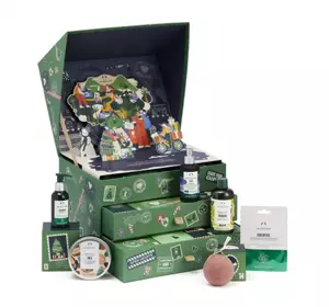 THE BODY SHOP BOX OF WISHES AND WONDERS GROSSER ADVENTSKALENDER 25 PRODUKTE