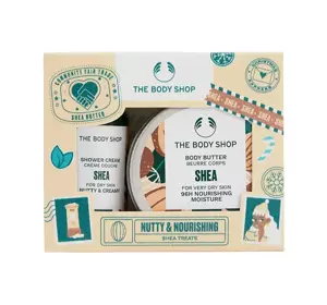 THE BODY SHOP NUTTY & NOURISHING SHEA TREATS MINI GESCHENKSET 