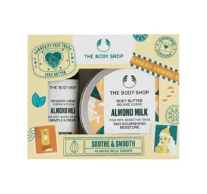 THE BODY SHOP SOOTHE&SMOOTH ALMOND MILK TREATS MINI GESCHENKSET