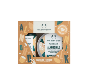 THE BODY SHOP SOOTHE&SMOOTH ALMOND MILK TREATS MINI GESCHENKSET