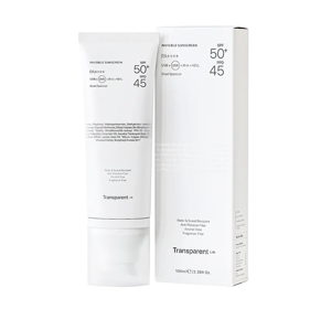 TRANSPARENT LAB UNSICHTBARE SONNENSCHUTZCREME SPF50+ PPD45 100ML