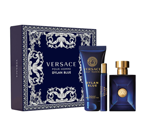 VERSACE DYLAN BLUE POUR HOMME EDT SPRAY 100ML + 10ML + SG150ML